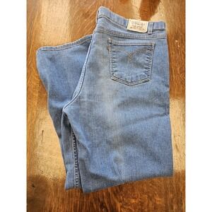 Vintage 90s Blue Levi's Jeans Relaxed Fit Mid Wash Brown Tab 42 x‎ 30 grunge